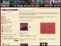 Cyberperles - boutique des perles