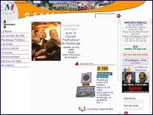 Aperçu du site Maubeuge