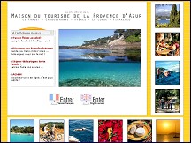 Aperçu du site Provence d'Azur - tourisme dans le Var