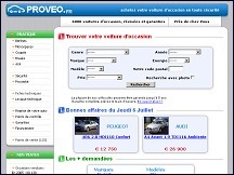 Proveo - voitures d'occasion contr�l�es avec garantie
