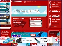Aperu du site Copampa - spcialiste de voyages sportifs