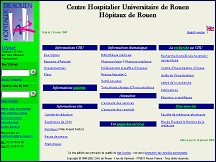 Aperçu du site CHU de Rouen