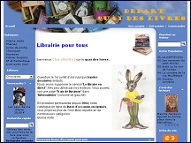 Aperu du site Le Quai des Livres - librairie, livres d'occasion, livres puiss