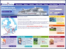 Aperu du site Brittany Ferries - traverses en ferry, croisires, sjours Grande-Bretagne