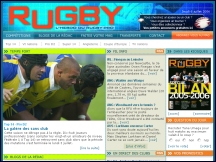 Aperu du site Rugby Hebdo - magazine consacr au rugby, toutes les actualits du rugby