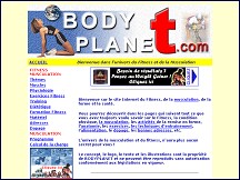Aperçu du site Bodyplanet