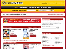 Cinestore - DVD, livres et produits d�riv�s du cin�ma