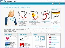 eShirt - cr�ation tee-shirt ou sweat-shirt personnalis�