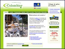 Aperu du site Le Colombier - location de gtes et chalets  Mende en Lozre