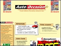 Aperu du site Auto Occasion - petites annonces automobiles