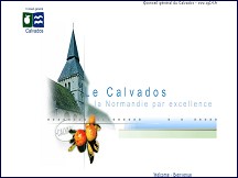 Aperçu du site Le Calvados - Normandie