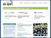 Six Apart - solutions de weblogs pour tous