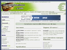 Aperu du site Rentabilisation.com - guide de la rentabilsation pour les webmasters