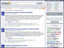 Wikio - aggr�gateur de news avec notations et commentaires des internautes