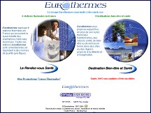 Aperu du site Eurothermes - stations thermales