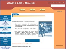 Aperu du site Studio 2000 - cole de danse  Marseille