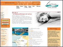 Aperçu du site Thalasso Carnac