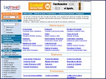 Aper�u du site L�gitravail