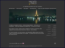 Aperu du site Yachts de Paris - organisation vnements en bateau sur la Seine