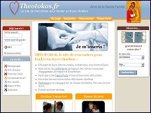 Aperçu du site Theotokos - site de rencontres entre chrétiens