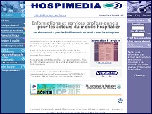 Aperçu du site HOSPIMEDIA