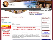 D�colonial - meubles en teck, bambou, mobilier en fer forg�