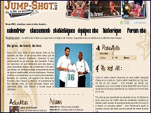 Aperu du site Jump-Shot - basket NBA, infos basket amricain