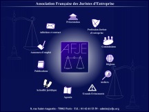 Aperu du site AFJE - Association franaise des juristes d'entreprise