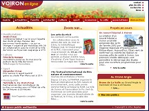 Aperçu du site Ville de Voiron