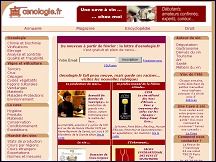 Aperu du site Oenologie.fr - portail de la vigne et du vin