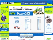 Aperu du site Oscaro - pices auto et accessoires auto  prix discount Oscaro.com