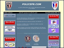 Aperu du site Policefr.com - police nationale et police municipale