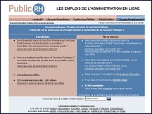 Public RH - offres d'emploi administration et fonction publique