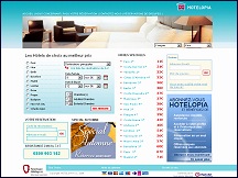 Aperu du site Hotelopia - rservations htels aux prix bas toutes taxes comprises