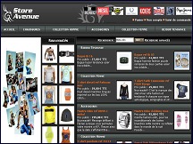Aper�u du site Store Avenue - v�tements de marque et accessoires de mode