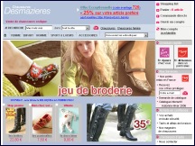 Aper�u du site Chaussures Desmazi�res - chaussures � petits prix