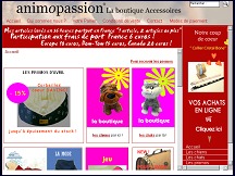 Aperu du site Animopassion - la boutique pour chiens et chats