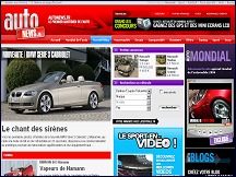 Aperu du site AutoNews.fr - actualits automobiles