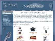 Aperçu du site France Cadeau Design - sélection de cadeaux originaux made in France