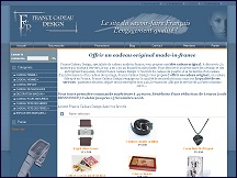 Aper�u du site France Cadeau Design - s�lection de cadeaux originaux made in France