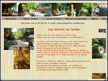 Aperu du site Les Grottes du Cerdon