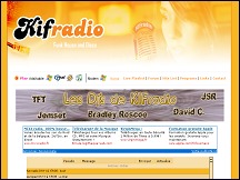 Aperu du site Kif Radio - la webradio parisienne, funk, house, disco