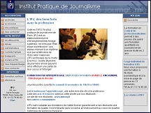 Aperu du site Institut Pratique de Journalisme