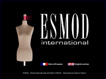 Aperu du site ESMOD - cole de mode internationale