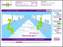 Aper�u du site DiLeLui - retrouver une personne qui vous a plu
