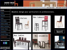 Chaises-Tables-Design : meubles design, vente en ligne