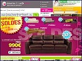 D�tails Interia - canap�s et sofas � prix discount