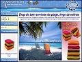 D�tails DrapdeBain.com - serviettes de plage et linge de toilette