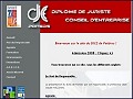 Dtails DJCE de Poitiers - diplme de juriste conseil d'entreprise