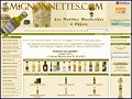 Dtails Mignonnettes.com - vente en ligne de mignonnettes d'alcool